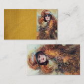 Victoriaans Visitekaartje (Voorkant / Achterkant)