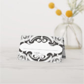 Victoriaans vleermuis tot de dood zwart-wit bruilo (Voorkant)