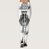  Victoriaans vleermuis vrouw leggings (Achterkant)