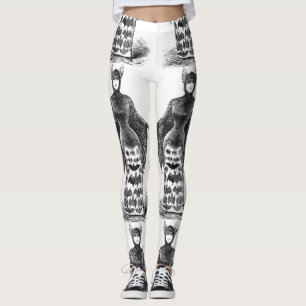 Victoriaans vleermuis vrouw leggings