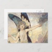 Victoriaans vlinder met Robinson Briefkaart (Voorkant / Achterkant)