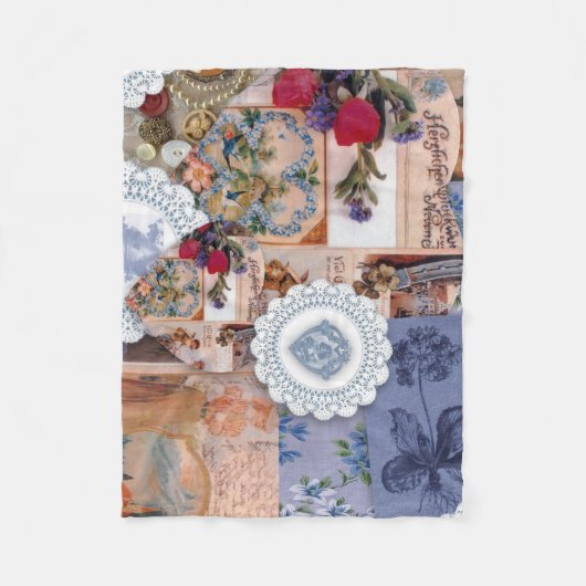 Victoriaans vlootzak fleece deken (Voorkant)