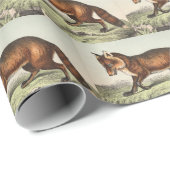 Victoriaans vos Cadeaupapier (Rol Hoek)