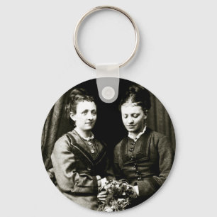 Victoriaans Vriendinnen Sleutelhanger