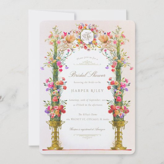  Victoriaans Vrijgezellenfeest Kaart (Voorkant)