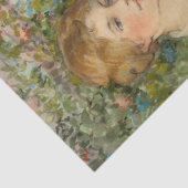 Victoriaans vrouw en kinderen Decoupage Tissuepapier (Detail)