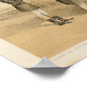  Victoriaans Vrouw Paardenkunst 1857 Poster (Hoek)