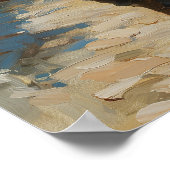 Victoriaans wandeling - Steampunk Elegance Waterve Poster (Hoek)