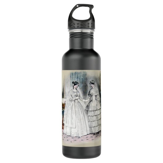 Victoriaans weddenschap waterfles (Voorkant)