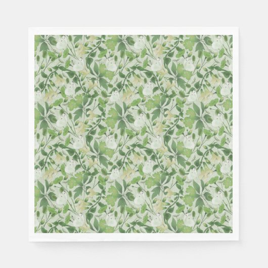 Victoriaans weide servet (Voorkant)