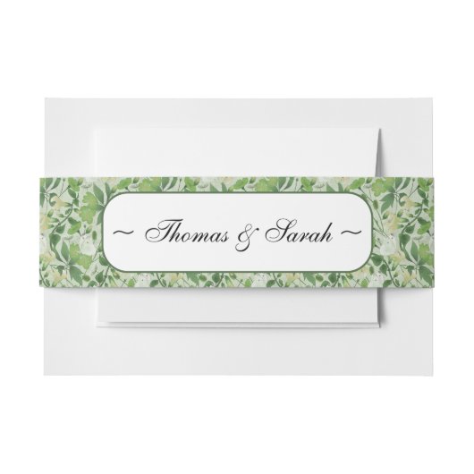 Victoriaans weide uitnodigingen wikkel (Voorkant Voorbeeld)