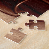 Victoriaans Wetenschapper ~ Steampunk Tijdmachine  Legpuzzel (Zijkant)