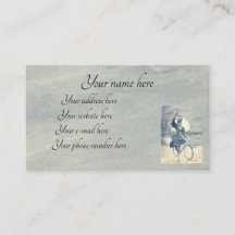 Victoriaans wielrenner