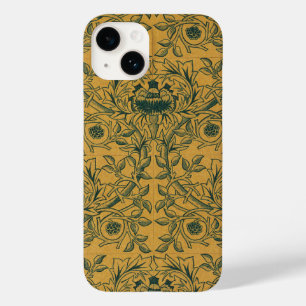 Victoriaans William Morris bloemtextielpatroon Case-Mate iPhone 14 Hoesje