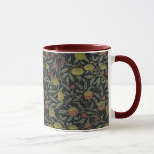  Victoriaans William Morris Fruit Leaves Mok