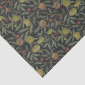 Victoriaans William Morris Fruit Leaves Tissuepapier (Detail)