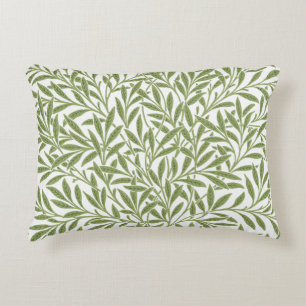 Victoriaans Willow Leaves door William Morris Accent Kussen