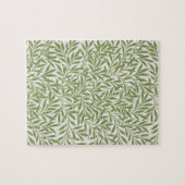  Victoriaans Willow Leaves door William Morris Legpuzzel (Horizontaal)