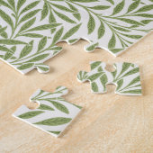  Victoriaans Willow Leaves door William Morris Legpuzzel (Zijkant)