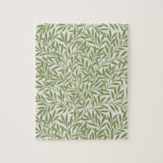 Victoriaans Willow Leaves door William Morris Legpuzzel (Verticaal)