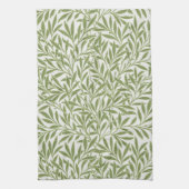 Victoriaans Willow Leaves door William Morris Theedoek (Verticaal)