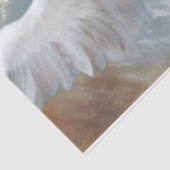 Victoriaans winterengel tissuepapier (Detail)