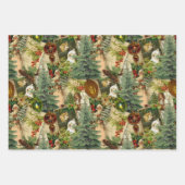 Victoriaans Yuletide Splendor Inpakpapier Vel (Voorkant 2)