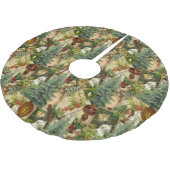 Victoriaans Yuletide Splendor Kerstboom Rok (Gekanteld)