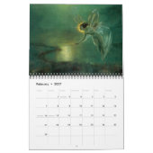 Victoriaans zachte schilderijen kalender (Feb 2027)