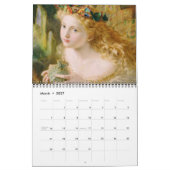 Victoriaans zachte schilderijen kalender (Mar 2027)