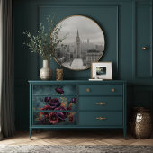 Victoriaans Zee Green Blossom Glow Decoupage Craft Tissuepapier