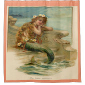  Victoriaans zeemeerminktgordijn Douchegordijn (Voorkant)