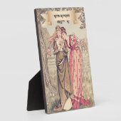  Victoriaans Zusters Schattige Regency Schilderij Fotoplaat (Zijkant)