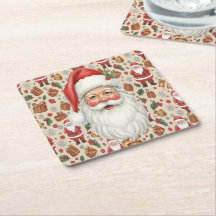 Victoriaanse Aquarel Kerstman Kerstcollectie