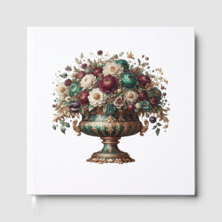 Victoriaanse Bavaria bloemenvase Gastenboek