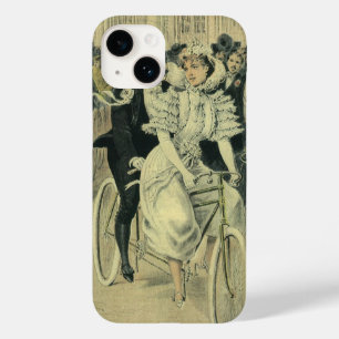 Victoriaanse bruid en bruidegom pasgetrouwd op een Case-Mate iPhone 14 hoesje