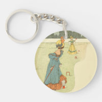 Victoriaanse Dames Croquet Antieke Tuinfeest