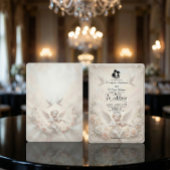 Victoriaanse engelachtige cherubijn & etherische d kaart