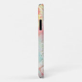 Victoriaanse filigraan opalescente edelsteen Case-Mate iPhone case (Achterkant/rechts)