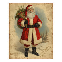 Victoriaanse Kerstman Vintage Kersthuisdecoratie