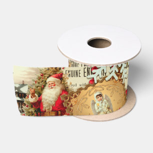Victoriaanse Kerstschatten Collage Lint