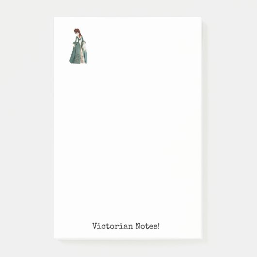 Victoriaanse notities post-it® notes (Voorkant)