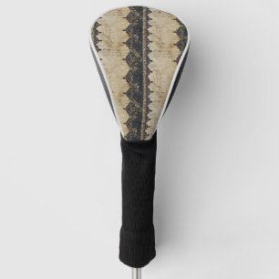 Victoriaanse Robijnen Kant Gotische Patroon (4) Golfheadcover