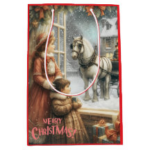 Victoriaanse Rustieke Kerstkaart