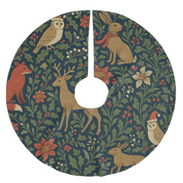 Victorian Christmas Animal & Botanical  Kerstboom Rok