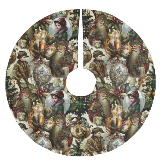 Victorian Christmas Elegance  Kerstboom Rok (Voorkant)