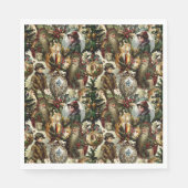 Victorian Christmas Elegance  Servet (Voorkant)