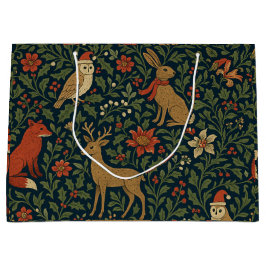 Victorian Christmas Floral  Groot Cadeauzakje