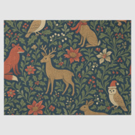 Victorian Christmas Floral  Tissuepapier