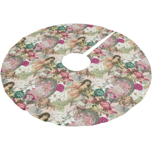 Victorian Christmas Sparkle Kerstboom Rok (Gekanteld)